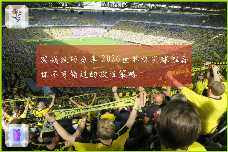 实战技巧分享 2026世界杯买球推荐你不可错过的投注策略