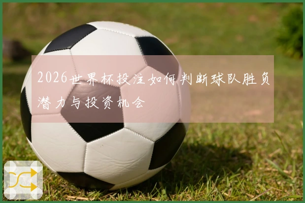 2026世界杯投注如何判断球队胜负潜力与投资机会